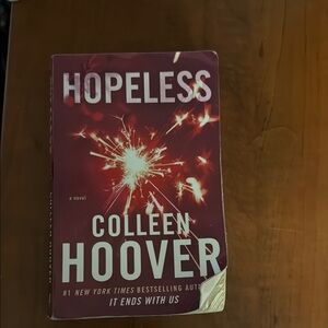 Hopeless by Colleen Hoover Paperback Book Atria Romance Drama Bestseller